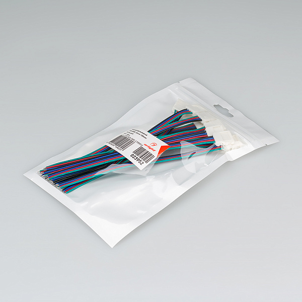 Коннектор выводной FIX-RGB-10mm-150mm-X1 (4-pin) (Arlight, -) Lednikoff