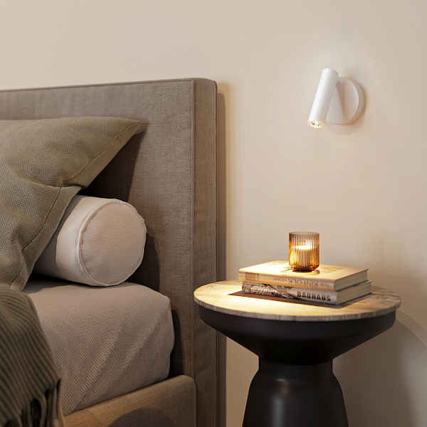 Светильник SP-BED-NB-R90-3W Warm3000 (WH, 20 deg, 230V) (Arlight, IP20 Металл, 3 года) Lednikoff