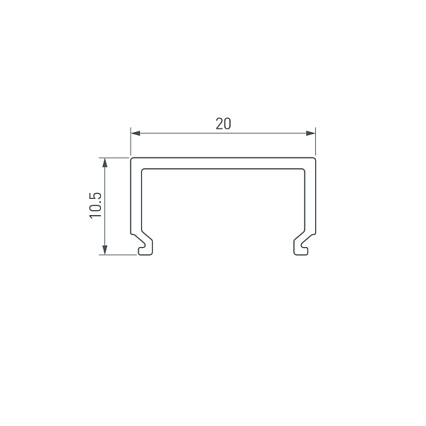 Экран SL-LINE-2011-2000 Square OPAL (Arlight, Пластик) Lednikoff