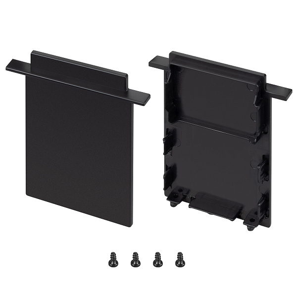 Заглушка SL-LINIA52-3L-F-HIGH BLACK глухая (Arlight, Пластик) Lednikoff