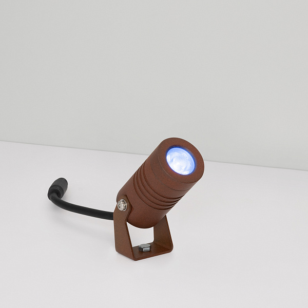 Светильник KT-RAY-COLOR-R42-6W RGB (RS, 25 deg, 12V) (Arlight, IP67 Металл, 3 года) Lednikoff