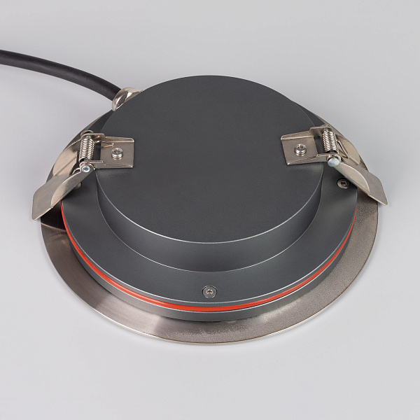 Светильник ART-GROUND-SLIM-R150-12W Warm3000 (SL, 35 deg, 24V) (Arlight, IP67 Металл, 3 года) Lednikoff