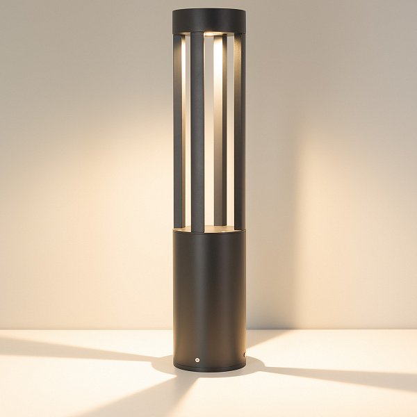 Светильник LGD-CASTELLO-BOLL-H1000-20W Warm3500-MIX (GR, 80 deg, 230V) (Arlight, IP65 Металл, 5 лет) Lednikoff