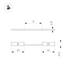 Коннектор гибкий MAG-MICROCOSM-CON-FLEX-POWER (BK) (Arlight, IP20 Пластик)