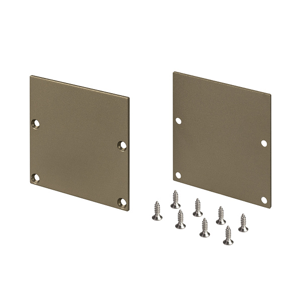 Заглушка SL-LINE-5050-LW OLIVE GREY глухая (Arlight, Металл) Lednikoff