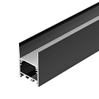 Профиль SL-COMFORT-3551-2000 ANOD BLACK (Arlight, Алюминий) Lednikoff
