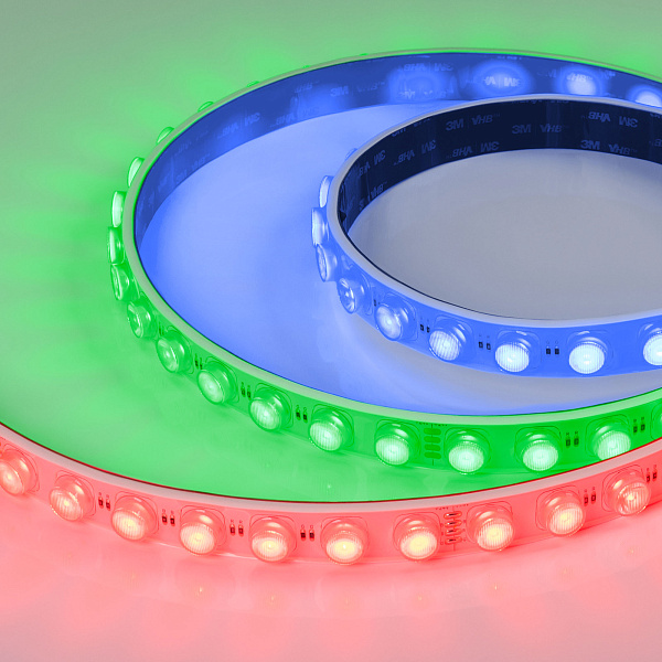 Светодиодная лента герметичная FLT-PS-S42-23mm 24V RGB (21 W/m, IP67, 30deg, 5m) (Arlight, -) Lednikoff