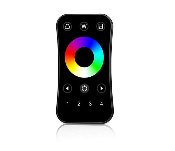 INTELLIGENT ARLIGHT Пульт SMART-801-52-4G-1SC-RGBW Black (3V, 2.4G) (IARL, IP20 Пластик, 5 лет) Lednikoff