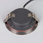 Светильник ART-GROUND-SLIM-R130-9W Warm3000 (SL, 30 deg, 24V) (Arlight, IP67 Металл, 3 года) Lednikoff