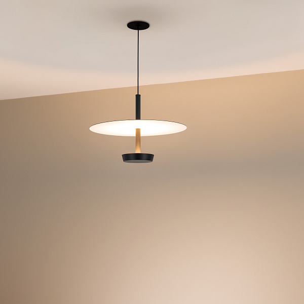 Светильник SP-CAMPANA-HANG-D300-9W Warm3000 (BK, 130 deg, 230V) (Arlight, IP20 Металл, 5 лет) Lednikoff