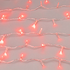 Светодиодная гирлянда ARD-STRING-CLASSIC-1000-CLEAR-100LED-PULSE Red (230V, 7W) (Ardecoled, IP65) Lednikoff
