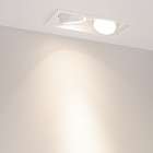 Светильник MS-VORTEX-BUILT-S250x140-2x30W Day4000 (WH-WH, 17 deg, 230V) (Arlight, IP20 Металл, 5 лет) Lednikoff