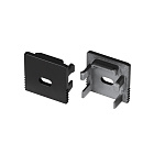 Заглушка SL-MINI-15 BLACK с отверстием (Arlight, Пластик) Lednikoff