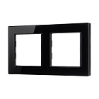 Рамка стеклянная FRM-GLARE-GS-2-BK (Arlight, -) Lednikoff