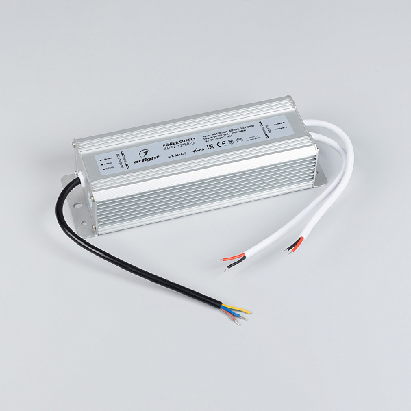 Блок питания ARPV-12150-D (12V, 12.5A, 150W) (Arlight, IP67 Металл, 3 года) Lednikoff