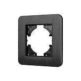 Рамка алюминиевая FRM-AKIRY-AL-1-BK (Arlight, -)