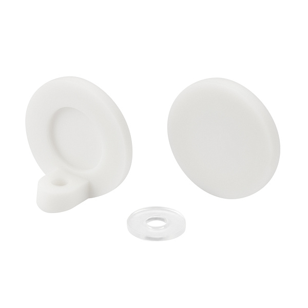 Заглушка MOONLIGHT-ROUND-30-CAP-SIDE-L-SET-WH (Arlight, Пластик)
