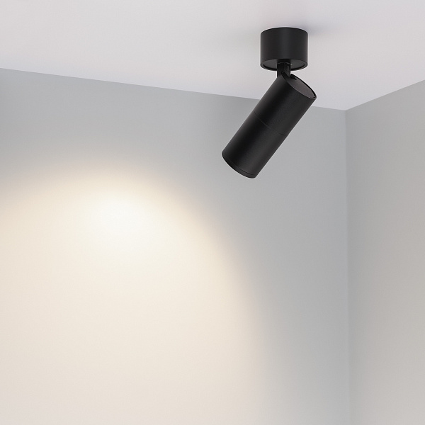 Светильник SP-ARTEMIS-SURFACE-FLAP-R55-12W Day4000 (BK, 8-80 deg, 230V) (Arlight, IP20 Металл, 5 лет) Lednikoff