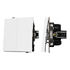 Механизм выключателя управления шторами SWT-TENDO-MKR2-PL-WH (230V, 10A) (Arlight, Белый) Lednikoff
