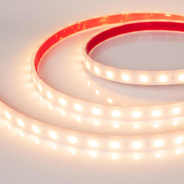 Светодиодная лента RTW 2-5000PW 24V Warm2700 2x (5060, 300 LED, LUX) (Arlight, 14.4 Вт/м, IP66) Lednikoff