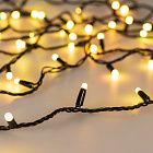 Светодиодная гирлянда ARD-STRING-CLASSIC-20000-BLACK-200LED-MILK-SYNC RGB (230V, 13W) (Ardecoled, IP65) Lednikoff