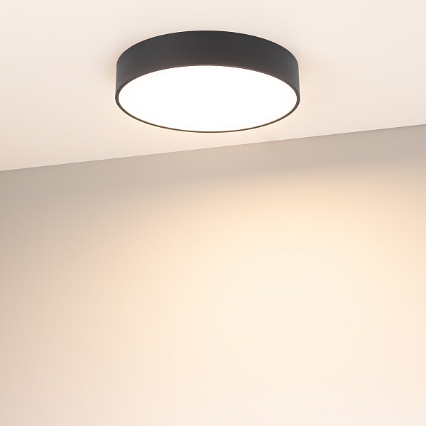 Светильник SP-RONDO-R350-30W Warm3000 (BK, 120 deg, 230V) (Arlight, IP40 Металл, 3 года) Lednikoff