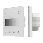 INTELLIGENT ARLIGHT Сенсорная панель SMART-DALI-301-11-1G-4SC-DT6 Белая (230V, встраиваемая, 2.4G) (IARL, IP20 Пластик, 5 лет) Lednikoff