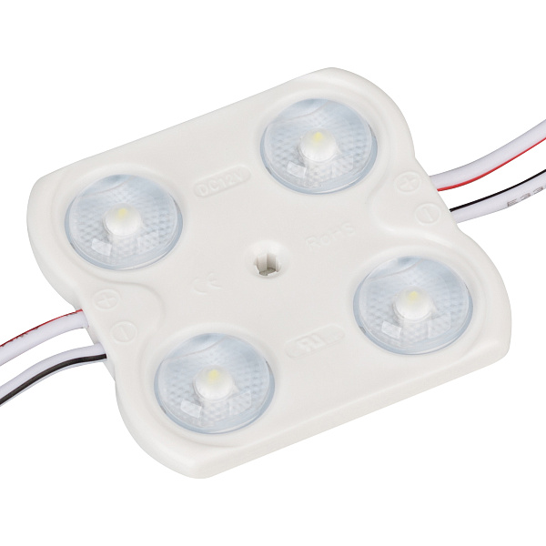 Модуль герметичный CRAFT-2835-4-12V Cool 170deg (45x43mm, 1.6W, IP67) (Arlight, Закрытый) Lednikoff