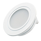 Светодиодный светильник LTM-R60WH-Frost 3W Warm White 110deg (Arlight, IP40 Металл, 3 года) Lednikoff