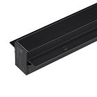 Трек встраиваемый MAG-TRACK-2538-FDW-2000 (BK, 5LN) (Arlight, IP20 Металл, 5 лет)