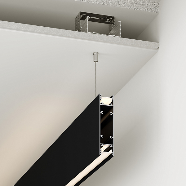 Профиль SL-LINE-25100-DUAL-2500 WHITE (Arlight, Алюминий) Lednikoff