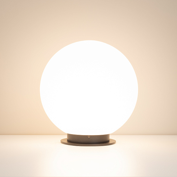 Светильник KT-GLOBE-R300-10W Warm3000 (DG, 275 deg, 24V) (Arlight, IP65 Металл, 3 года) Lednikoff