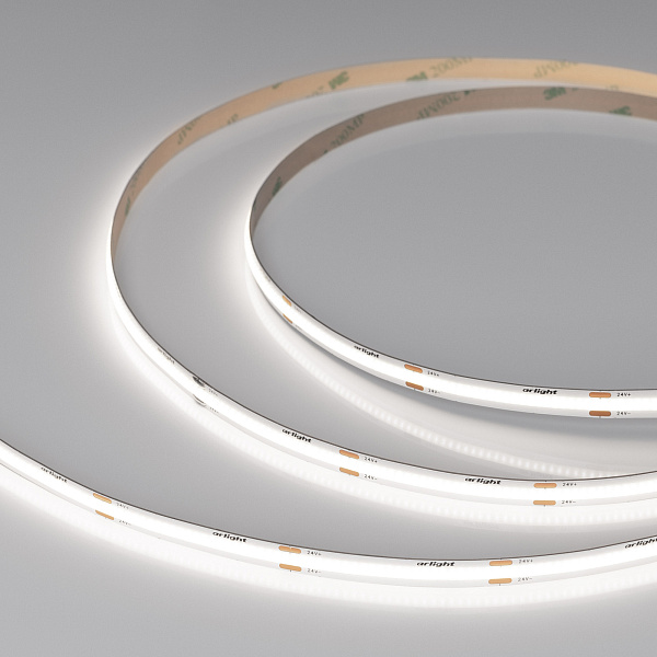 Светодиодная лента COB-X480-8mm 24V White6000 (8 W/m, IP20, CSP, 5m) (Arlight, -) Lednikoff