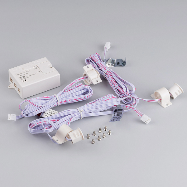 ИК-датчик SR-PRIME-IN-S80-WH (12-24V, 96-192W, DOOR/HAND) (Arlight, IP20 Пластик, 2 года) Lednikoff
