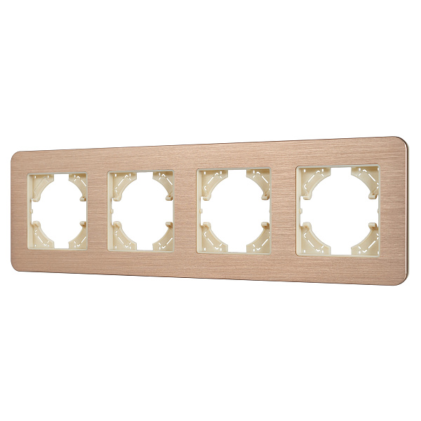 Рамка алюминиевая FRM-AKIRY-AL-4-GD (Arlight, -) Lednikoff