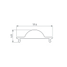 Экран ARH-WIDE-B-H20-2000 Lens Clear-PM (Arlight, Пластик) Lednikoff