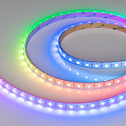 Светодиодная лента герметичная SPI-P-B60-12mm 5V RGB-PX1-BPT (12 W/m, IP66, 5060, 5m) (Arlight, бегущий огонь) Lednikoff