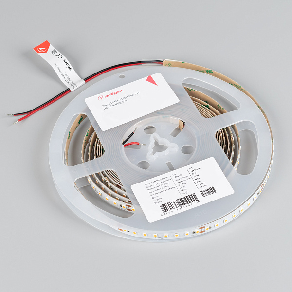 Светодиодная лента TWIST-A128-10mm 24V White6000 (10 W/m, IP20, 5m) (Arlight, 7 лет) Lednikoff
