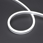 Светодиодная лента герметичная MOONLIGHT-SIDE-A140-12x17mm 24V White6000 (9.6 W/m, IP67, 5m, wire x2) (Arlight, Вывод боковой, 3 года)