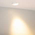 Светильник MS-VORTEX-BUILT-R135-30W Warm3000 (WH-WH, 30 deg, 230V) (Arlight, IP20 Металл, 5 лет) Lednikoff