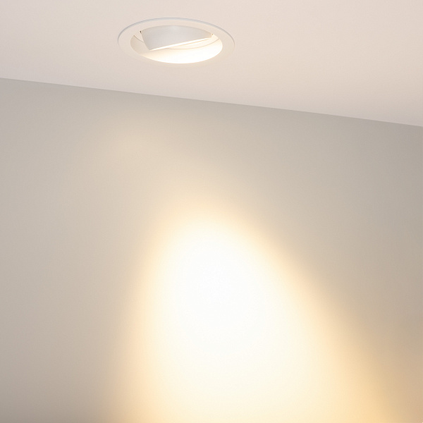 Светильник MS-VORTEX-BUILT-R135-30W Warm3000 (WH-WH, 30 deg, 230V) (Arlight, IP20 Металл, 5 лет) Lednikoff