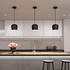 Светильник SP-PEONY-HANG-R250-15W Warm3000 (BK, 65 deg, 230V) (Arlight, IP20 Металл, 3 года) Lednikoff