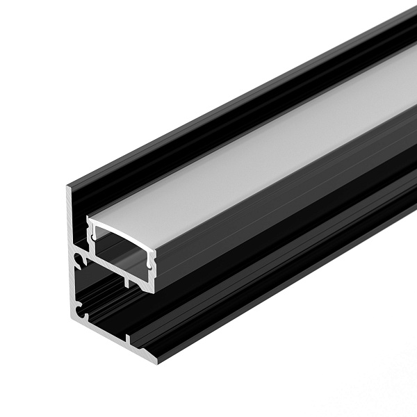 Профиль WALL-2228-2000 ANOD BLACK (Arlight, Алюминий) Lednikoff