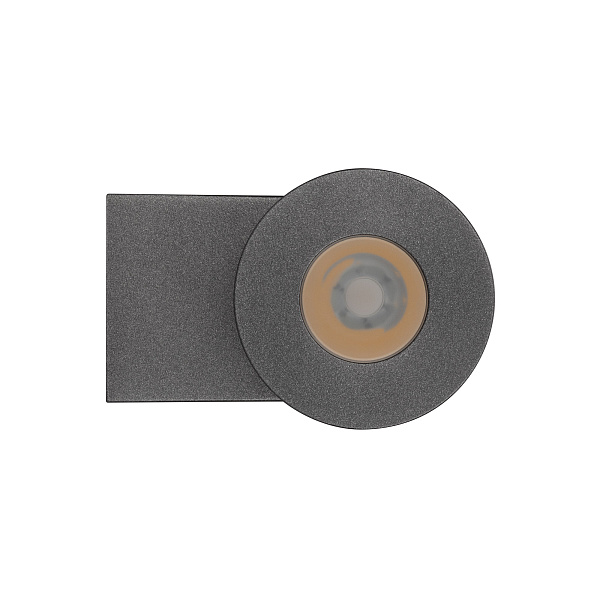 Светильник LGD-RAY-WALL-R65-12W Warm3000 (GR, 6 deg, 230V) (Arlight, IP65 Металл, 3 года) Lednikoff