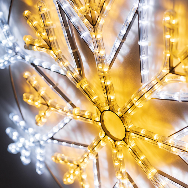 Фигура светодиодная ARD-SNOWFLAKE-M12-900x900-576LED White/Warm (230V, 36W) (Ardecoled, IP65) Lednikoff