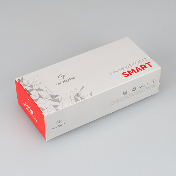 Декодер SMART-K56-DMX (230V, 3x1.5A, XLR3, 2.4G) (Arlight, IP20 Металл, 5 лет) Lednikoff