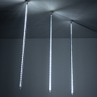 Светодиодная гирлянда ARD-ICEFALL-CLASSIC-D23-1000-CLEAR-96LED-LIVE WHITE (230V, 1.5W) (Ardecoled, IP65) Lednikoff