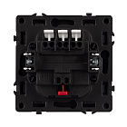 Механизм выключателя трехклавишный непроходной SWT-NOBE-MK03-SFPL-GR (230V, 10A) (Arlight, Серый базальт) Lednikoff