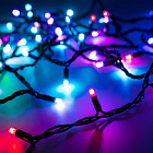 Светодиодная гирлянда ARD-STRING-PRO-10000-BLACK-95LED-LIVE RGBW-DMX (24V, 10W) (Ardecoled, IP65) Lednikoff