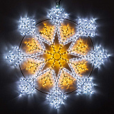 Фигура светодиодная ARD-SNOWFLAKE-M12-900x900-576LED White/Warm (230V, 36W) (Ardecoled, IP65, 1 год)